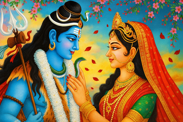 Shiva and Parvati