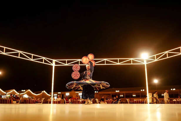 Tanoura Dance is a Highlight of Desert Safari