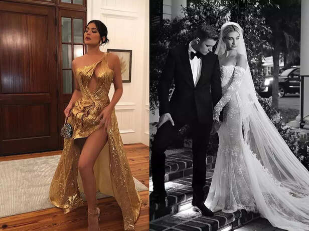 kylie jenner sheer dress bieber wedding Kylie Jenner Looks Angelic in a Sheer Gown for Her 25th Birthday