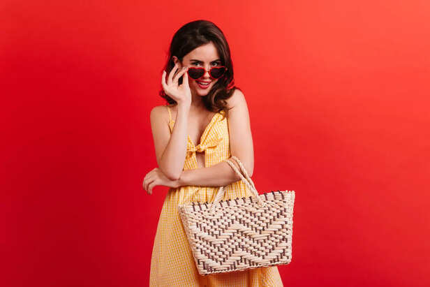 Model With a Bag