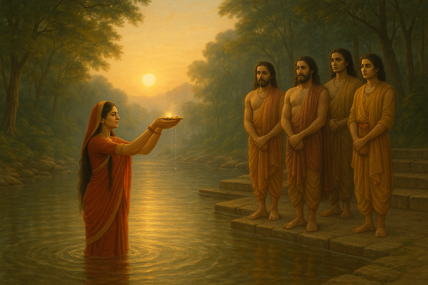 Draupadi's Chhath Puja