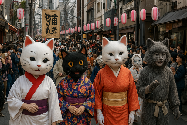Kagurazaka Bakeneko Festival: Tokyo’s Enchanting Cat Parade