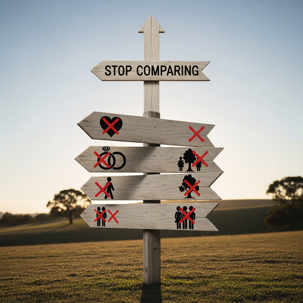 stop comparing relationships