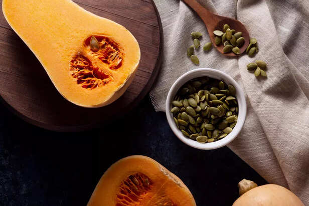 Pumpkin and Seeds
