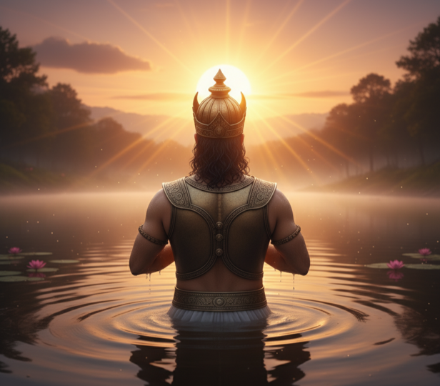 Yudhisthira's Prayers to Surya