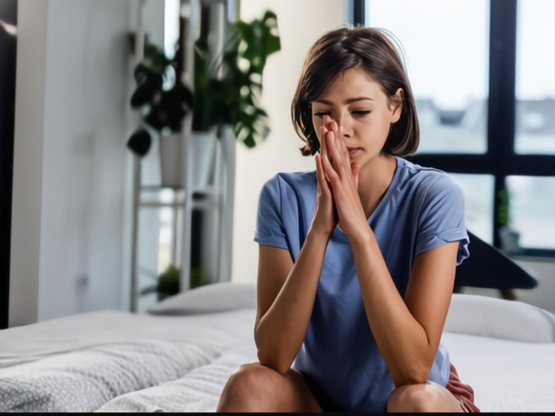 Unhappy after betrayal