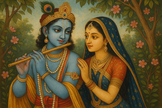 Krishna and Radha