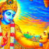 Krishna and Arjuna