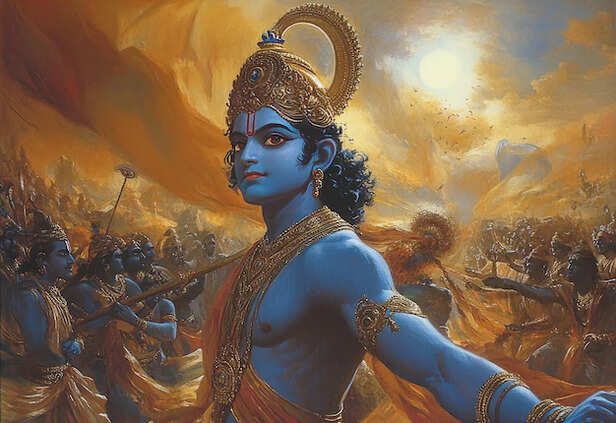 lord Krishna in Mahabharat