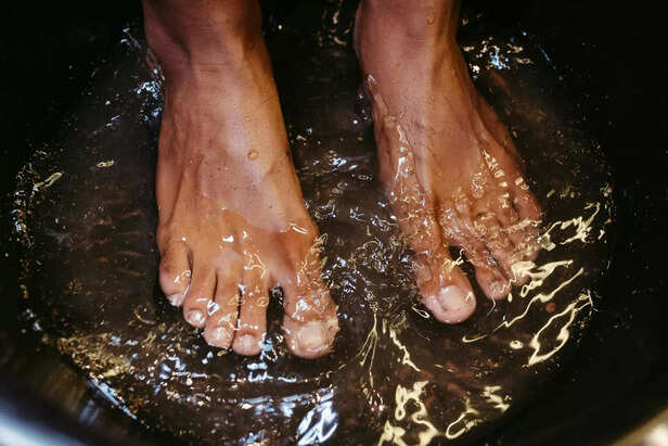 Soaking Your Feet Occasionally