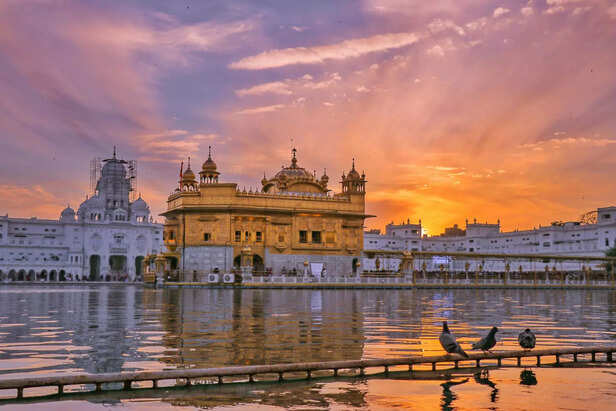 Golden Temple Reflection