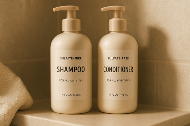 Sulfate free shampoo and conditioner