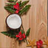 Coconut oil with Hibiscus