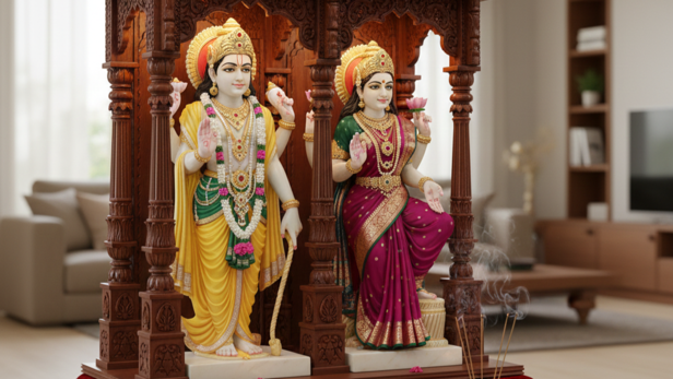 Keep Intense Focus on Vishnu Lakshmi Ji