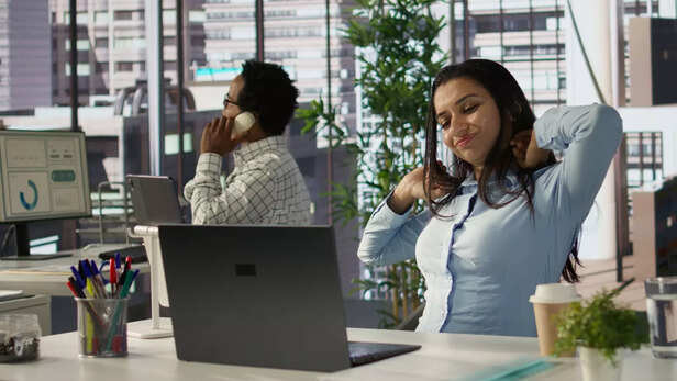 Stretch your back and take a break!