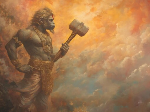 Hanuman strength