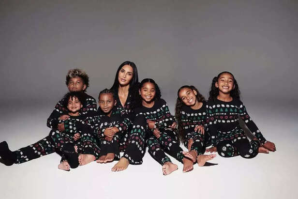 Instagram/kimkardashian | Kim Kardashian curates a picture-perfect Christmas Eve.