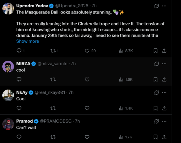 X இலிருந்து எடுக்கப்பட்ட ஸ்கிரீன்ஷாட் | பிரிட்ஜெர்டன் சீசன் 4 டிரெய்லருக்கு ரசிகர்கள் எதிர்வினையாற்றுகிறார்கள்