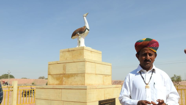 सुमेर सिंह और बाकी ग्रामीणों के प्रयासों से थार मरुस्थल में गोडावण का स्मृति स्थल भी बनाया गया है।