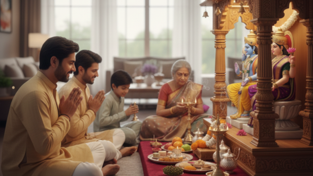 What is the significance of Paush Purnima? (Image Credit: AI)