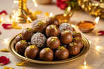 Homemade Chocolate Laddoos for New Year Celebration