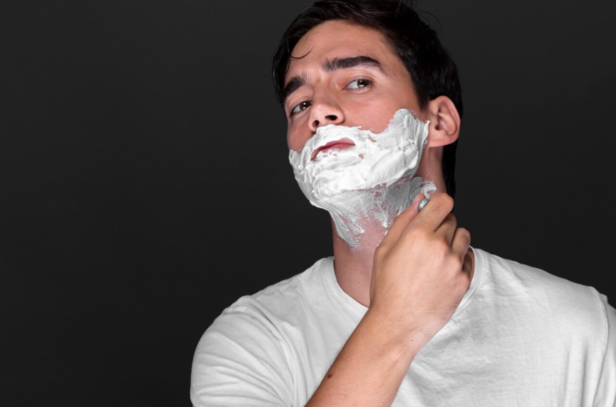 Shaving hair from skin