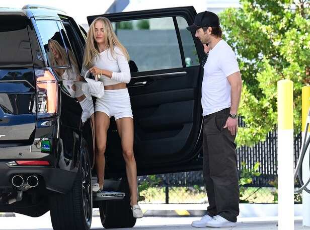 Backgrid | On December 27, Glen, 37, and Michelle, 28, were seen dining at the ultra-glam Papi Steakhouse with nightlife king David Grutman and his wife Isabela. Not exactly a low-key hang. The group reportedly wrapped up the night at the same hotel, which immediately had fans connecting dots that were already glowing neon.