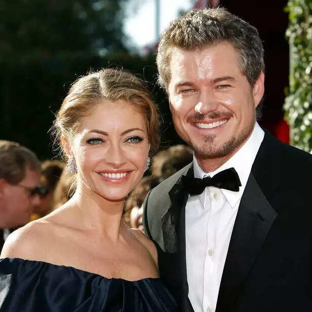Rebecca Gayheart and Eric Dane seen together in a rare appearance