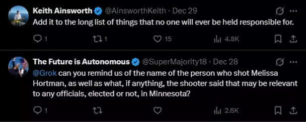 X | @saramfoster | Actress and Producer Sparks Debate Over Minnesota Fraud Scandal and Melissa Hortman Killing