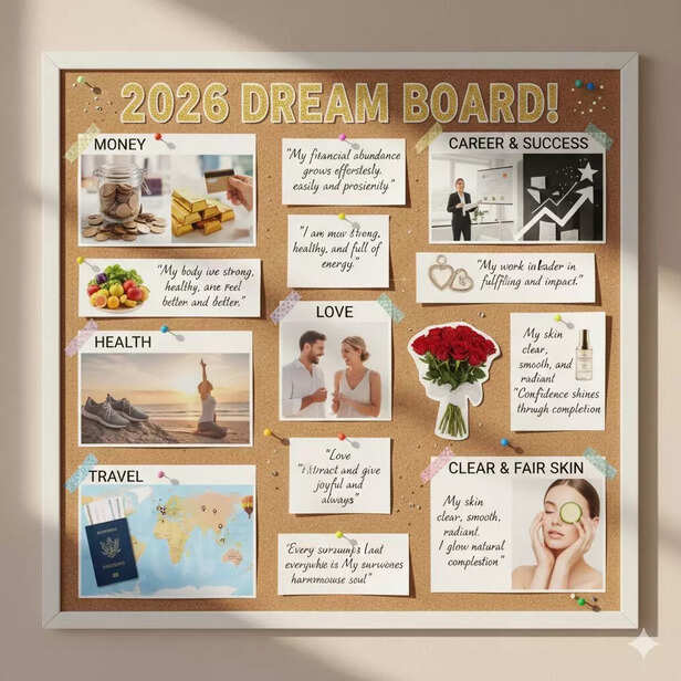 Freepik | The biggest issue with traditional vision boards is that they aim for transformation instead of alignment. 