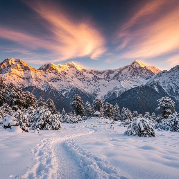 Winter Silence of Chopta