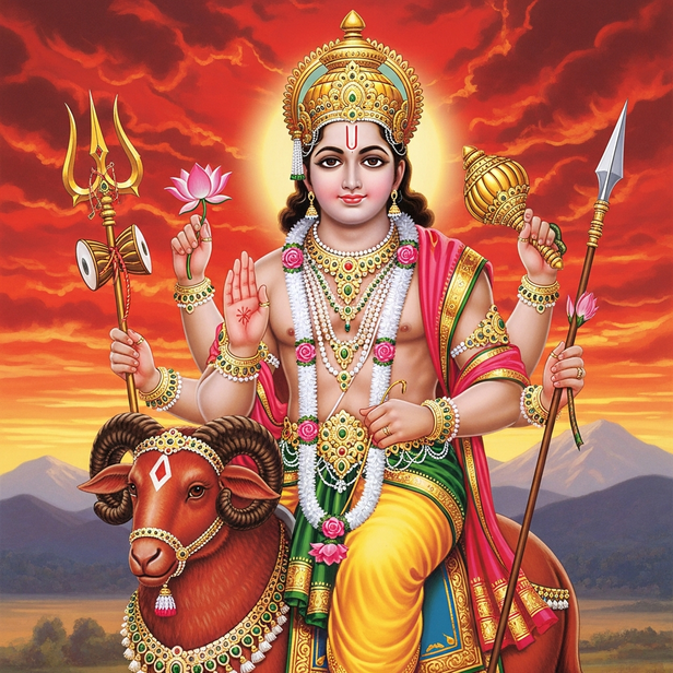 Lord Mangal, the Planet Mars