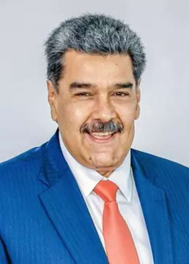 Portrait of Venezuelan leader Nicolás Maduro