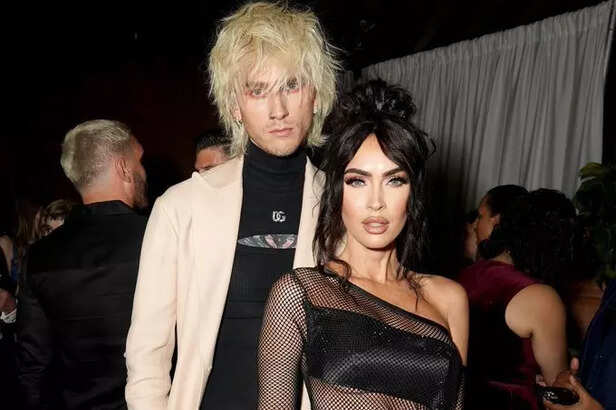 Megan Fox and Machine Gun Kelly photographed together
