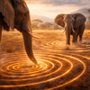 How Elephants Hear Vibrations