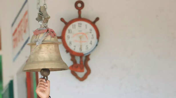 Vibrations of Temple Bells Symbolises 'AUM'