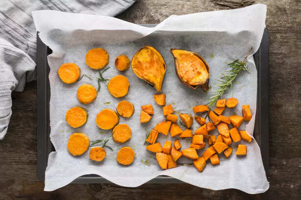 cooked sweet potatoes