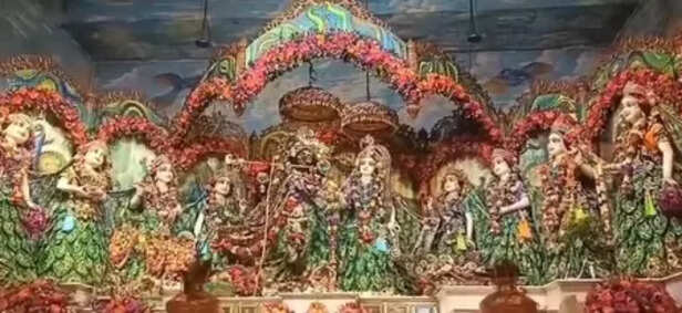 West Bengal: Janmashtami celebrations at ISKCON Mayapur, devotees immerse in devotion of Krishna