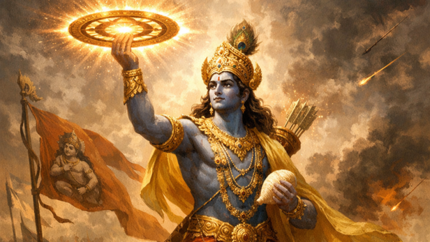 “Work must be done as a yajna to the Supreme Lord." (Image Credit: AI)