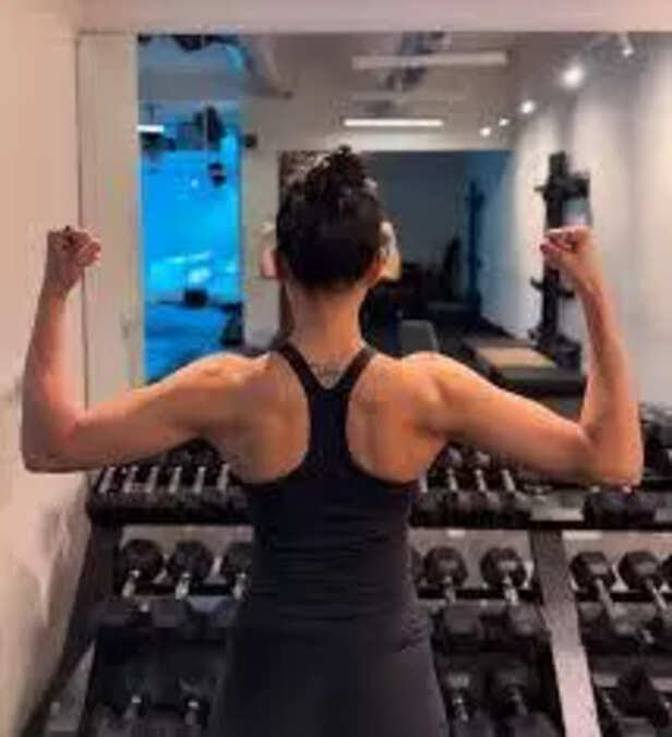 Samantha's fitness routine