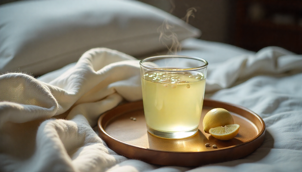 Night time digestion support with saunf water by AI