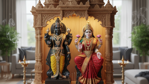 Om Namo Bhagavate Vasudevaya (Image Credit: AI)
