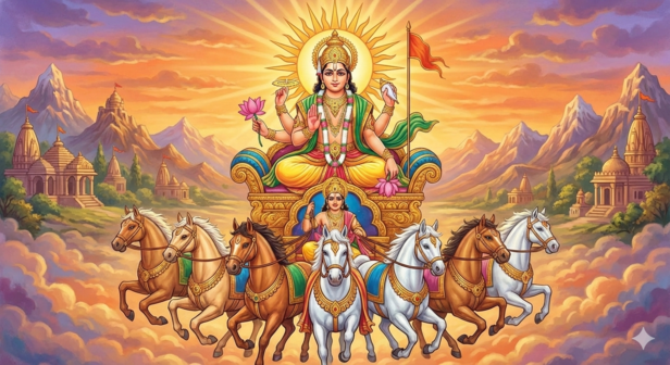 Lord Surya (Image Credit: AI)