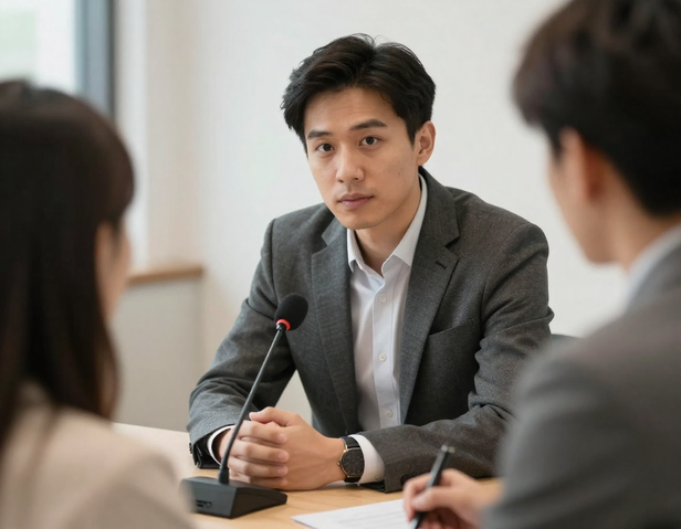 Handling Interview Questions Calmly by AI