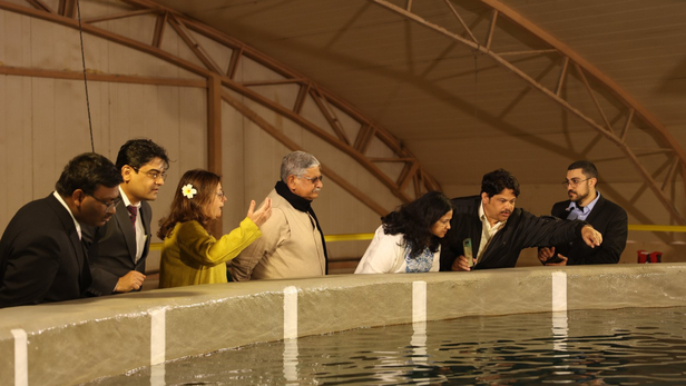 भारतीय प्रतिनिधिमंडल ने इज़राइल के नेशनल सेंटर फॉर मैरिकल्चर (NCM), एलात का दौरा भी किया।