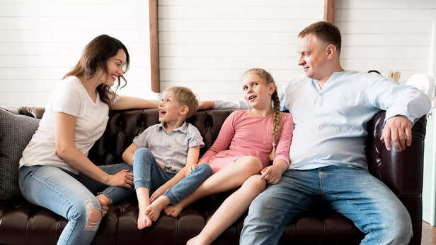 Warm Family Conversations Building Emotional Bonds