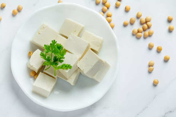 Tofu Made From Soybeans