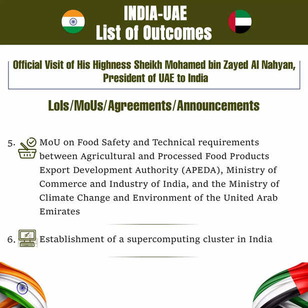 India-UAE Relations कृषि और फूड सिक्योरिटी बनेगी मजबूत