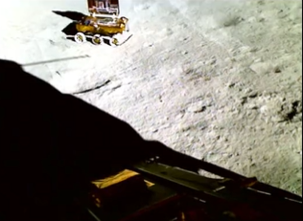 Chandrayaan-3: ISRO Shares Clip Of Pragyan Rover 'Frolicking' On Lunar Surface
