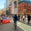Cyclist Pulls 'Unbelievable' Stunt On New York Streets, Balances Couch ...